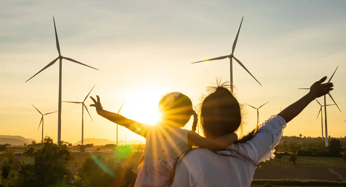 günstiger Strompreis dank regenerativer Energie