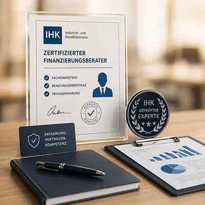 IHK Zertifizierte Finanzierungsexperten für die Finanzierung mit den besten Kondiktionen